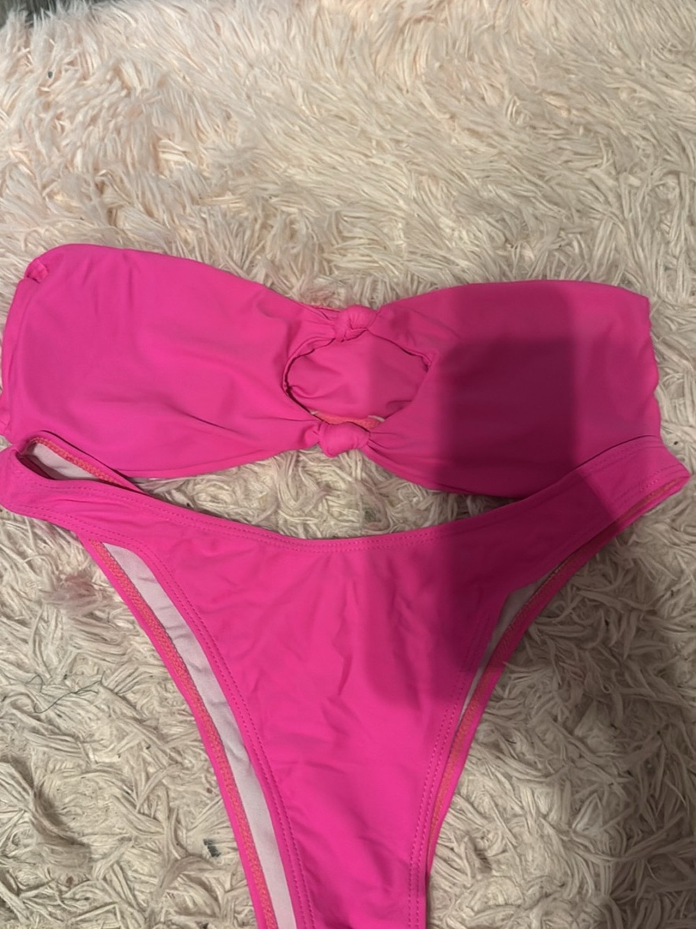 Pink bikini